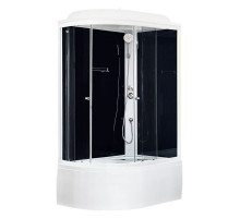 Душевая кабина Royal Bath RB 8120BK5-BT 120х80 см, с прозрачными стеклами, правосторонняя