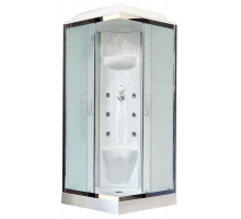 Душевая кабина Royal Bath RB 80HP7-WC-CH 80х80 см, с матовыми стеклами